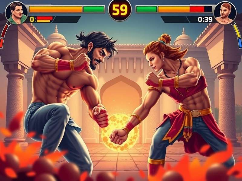 Haryanvi Steel Fist Gameplay